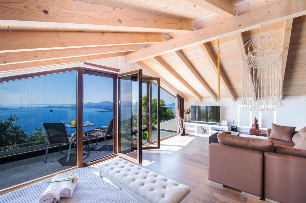 Blue Sky Loft By Corfuescapes Appartement Spartylas Buitenkant foto