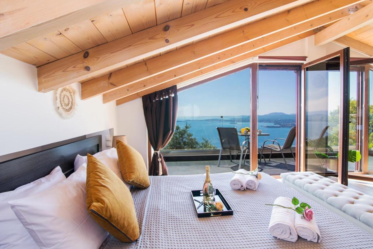 Blue Sky Loft By Corfuescapes Appartement Spartylas Buitenkant foto